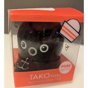 NEW Viral TONYMOLY Tako Pore Blackhead Scrub Stick 10g Korean Skincare K-Beauty